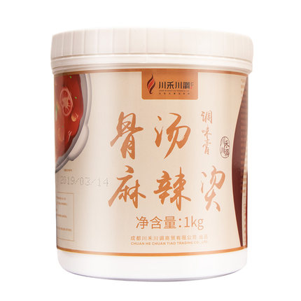 川禾川調(diào)骨湯麻辣燙調(diào)味膏1000g冒菜火鍋串串香調(diào)料餐飲商用配方